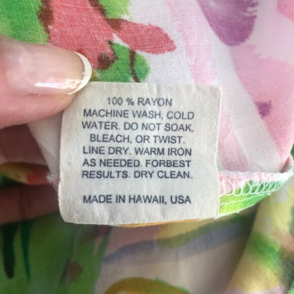 Vintage Jams World Hattie Dress Floral Ruffle Hem Size XS Flirty Artsy - Picture 9 of 9